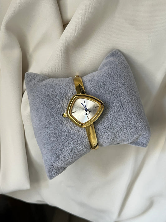 Triangle Watch Cuff | Stainless Steel Non-Tarnish |