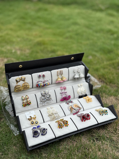 16-Pair Jhumka Treasure  Box