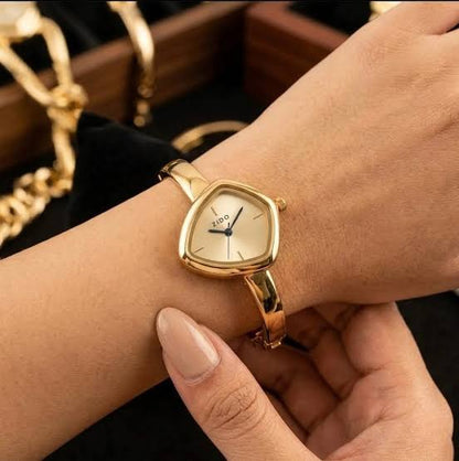 Triangle Watch Cuff | Stainless Steel Non-Tarnish |