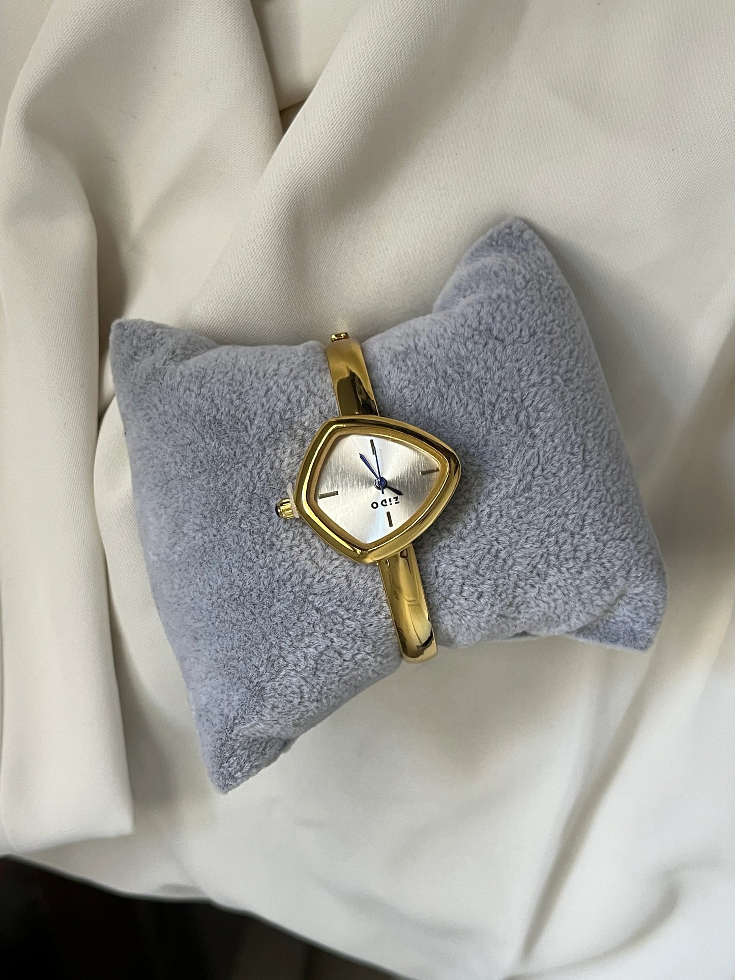 Triangle Watch Cuff | Stainless Steel Non-Tarnish |