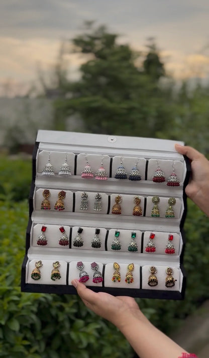 16-Pair Jhumka Treasure  Box
