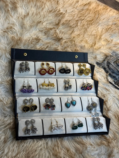 16-Pair Jhumka Treasure  Box