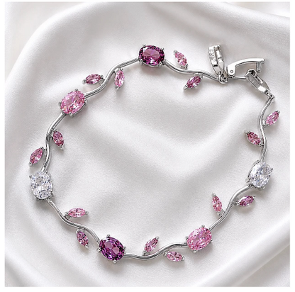 Viral Tulip Bracelet - Stainless Steel Non Tarnish