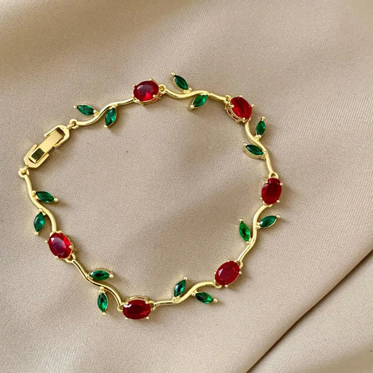 Viral Tulip Bracelet - Stainless Steel Non Tarnish