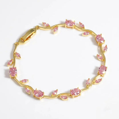 Viral Tulip Bracelet - Stainless Steel Non Tarnish