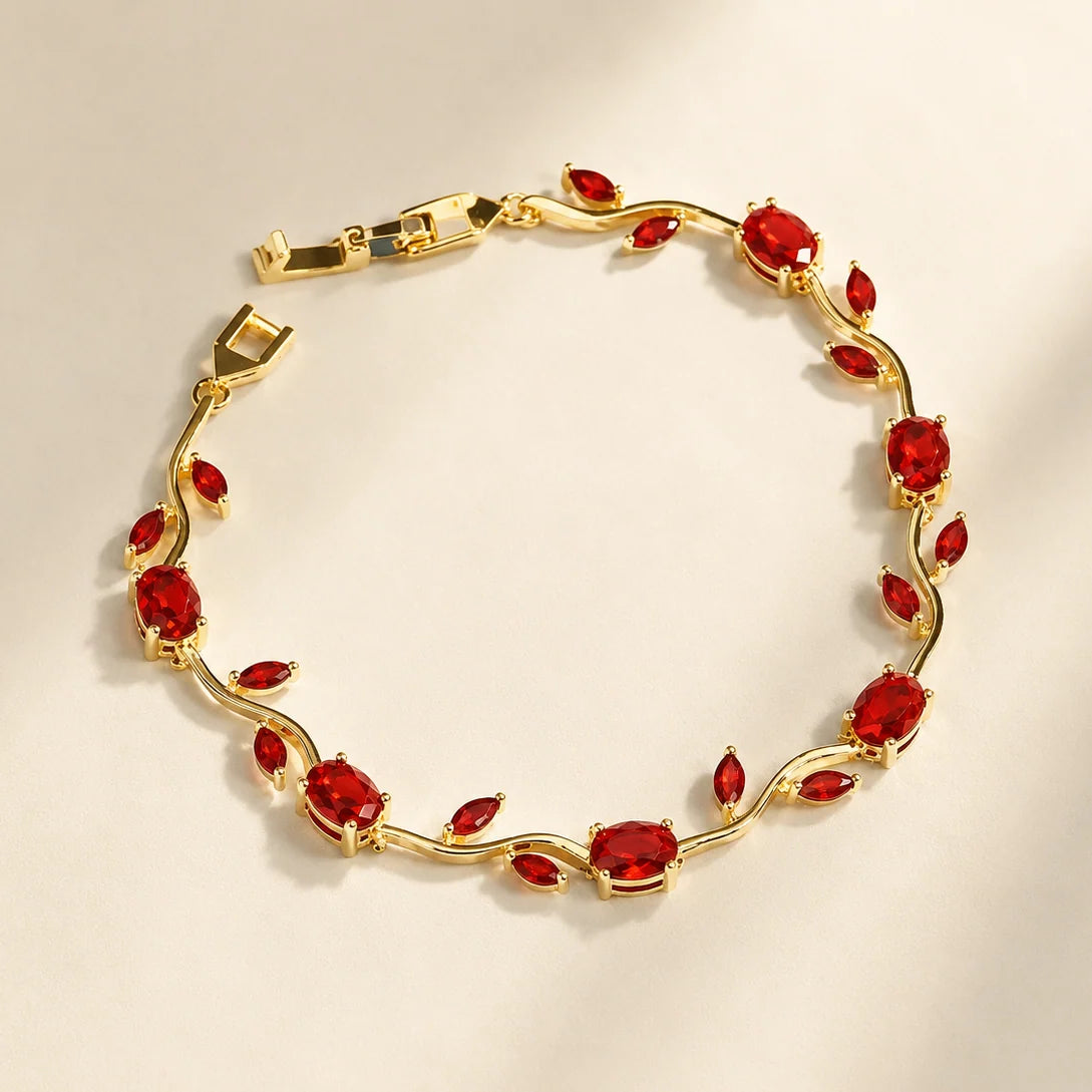 Viral Tulip Bracelet - Stainless Steel Non Tarnish